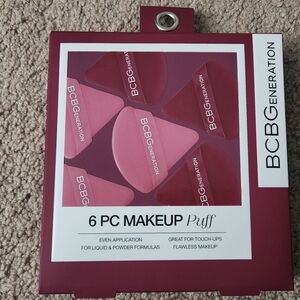 NEW BCBGeneration Pink Makeup Puff Set